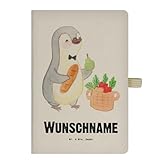 Mr. & Mrs. Panda Personalisiertes Buch Obsthändler Herz - Personalisierte Geschenke, personalisiert, Notizbuch personalisierbar, personalisierbares, Geschenk, Spruch, Obstplantage, Lustig, Obstbauer