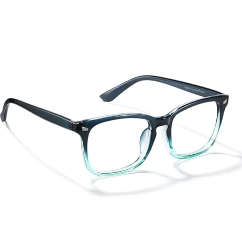 Image of IFLASH | Zero Power Blue Cut Computer Glasses | Gaming Glasses | Anti Glare, Lightweight & Blocks Harmful Rays | UV Protection Specs | Men & Women | Medium