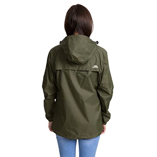 Trespass Damen Regenjacke Kompakt Zusammenrollbare Qikpac, Moss, XXXL, FAJKRAM30018_MS1XXXL