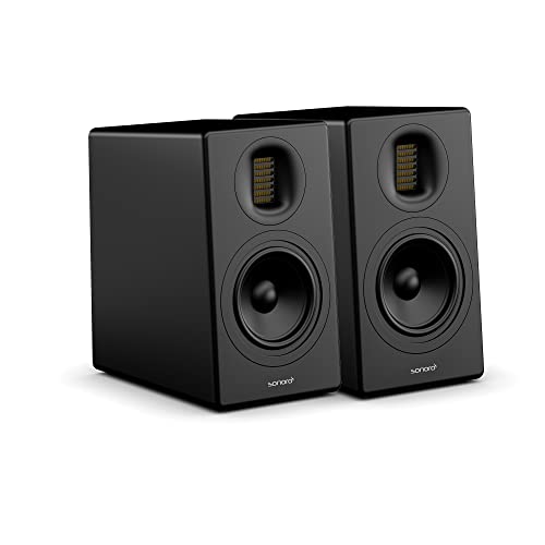 sonoro Orchestra (Gen.2) Regallautsprecher Paar Matt Schwarz
