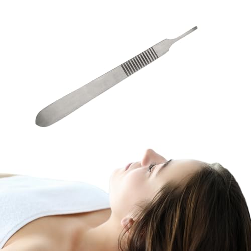 BodyMed Surgical Blade #3 Handle for Dermaplaning, Sterile for Surgical, Skin Care, and Podiatry Procedures - Easy Grip Handle for Use with Any Standard Surgical Blade No.10 11 12 13 14 15
