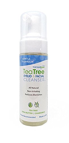 tea tree oil eyelid cleanser