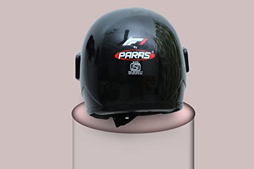 Image of Paras ISI Certified Full Face Helmet for Men and Women with ( Clear Visor Mechanism Size - 580 mm ) Medium