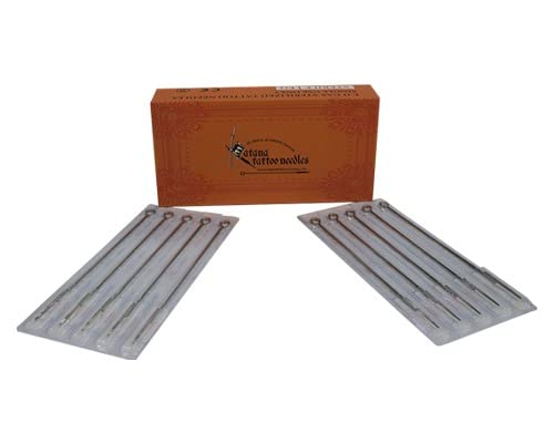 Mumbai Tattoo Katana Standard Tattoo Needle 9RL | Premium Round Liner Needles for Sharp Outlines & Fine Detailing | Sterile Stainless Steel Tattoo Needles for Professionals – Orange Box (Pack of 50)-image-17