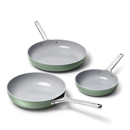 Image of Caraway 8in + 10in Fry + 12in Fry Set Sage