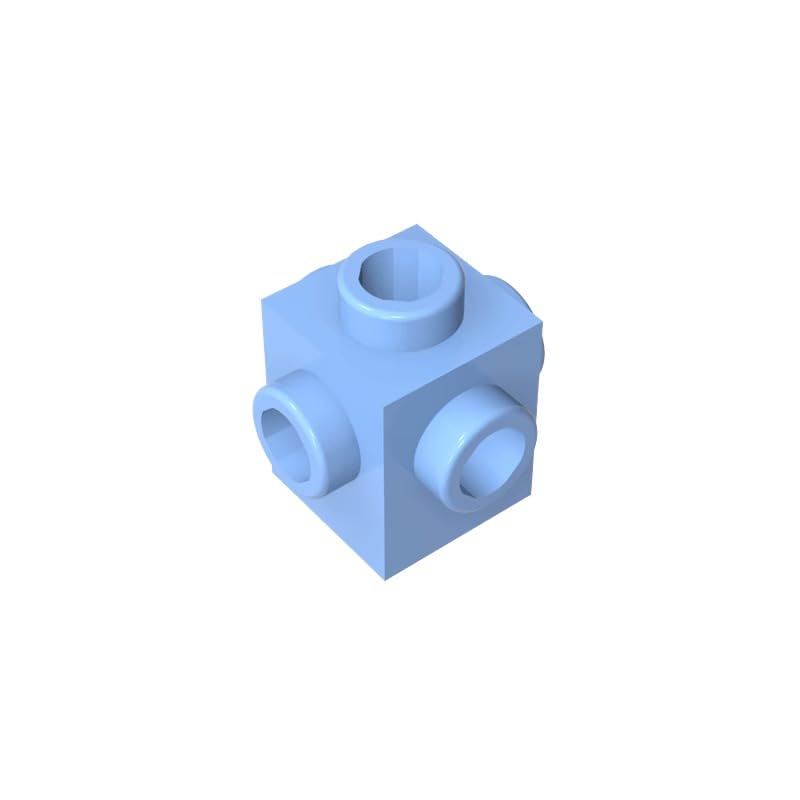 XYEIUGO 4733 Hinge Brick Special 1x1 Studs on 4 Sides, 50 PCS โ image 1