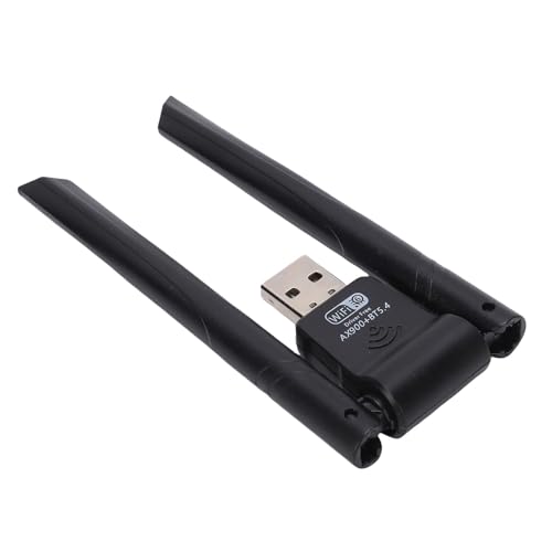 SUNGOOYUE Adaptador USB WiFi Bluetooth, 2.4G 286Mbps 5G 900Mbps Adaptador de Red Inalámbrica de Doble Banda con WiFi6 Bluetooth 5.0, para PC, Computadora Portátil y Escritorio