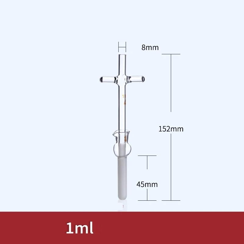 Laborflasche, Glasröhrenschleifer, Labor-Gewebehomogenisator, verschiedene Größen(1ml)