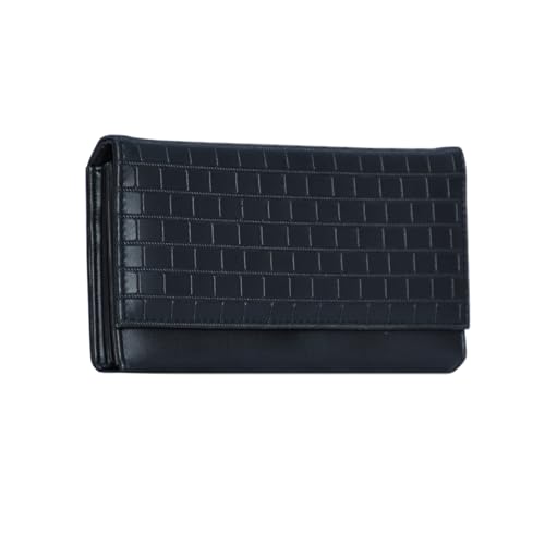 Image of ESBEDA Black Color Combo Men's and Women Wallets Gift Set With Branded Box Packing - 17004