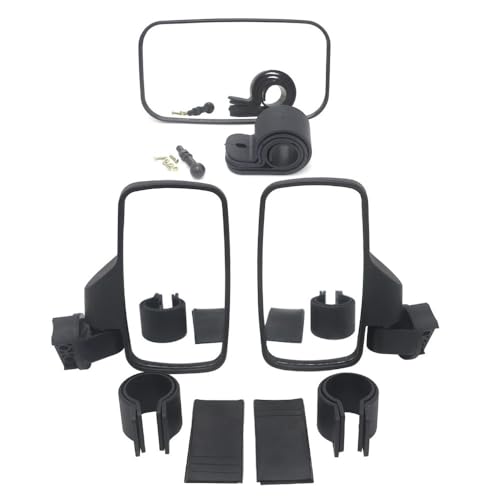 Rétroviseur UTV central réglable anti-vibrations élimine les angles morts