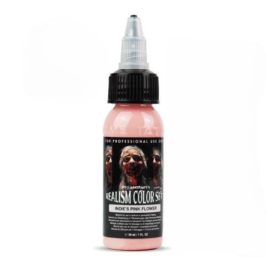 Xtreme Tattoo Ink, Versatile Medium Viscosity for Precision Tattooing, Rich Hue,Quick Healing,Acrylic-Free,Water Based,Highest Safety Standards - Ready-to-Use Tattoo Ink (Indie's Pink Flower,0.5 oz)