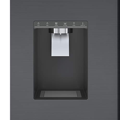 Bosch 500 Series 36" Black Stainless Steel Counter-Depth 3-Door Refrigerator - B36CD50SNB on Fridge.com