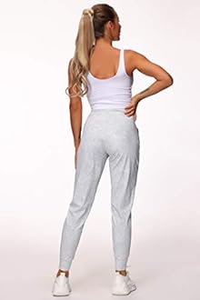 The Gym People Women's Joggers Pants Lightweight Athletic Leggings Tapered Lounge Pants for Workout, Yoga, Running