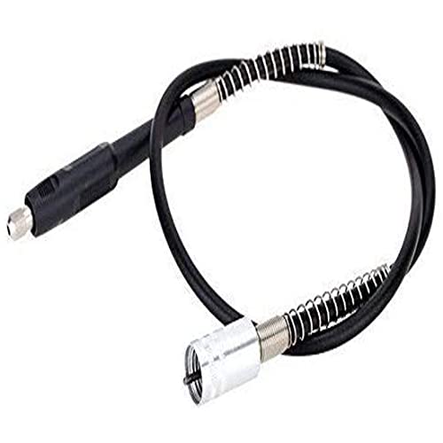 Image of DIY Crafts Pattern No # 6, Black Silver, 108cm * 2cm for Dremel 3000 4000 Electric Drill Rotary Grinder Tool Attachments Flexible Shaft Fits Pow (Pattern No # 6, Black Silver)