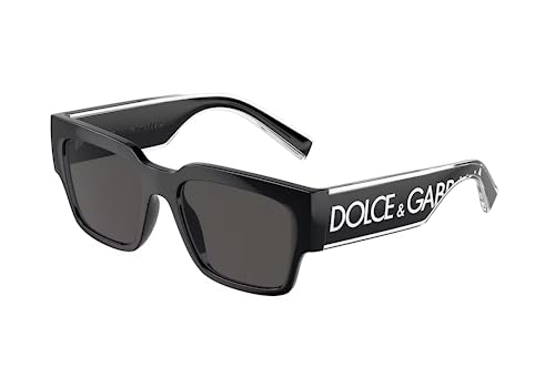Dolce & Gabbana DG6184 Square Sunglasses for Men + BUNDLE With Designer iWear Eyewear Kit