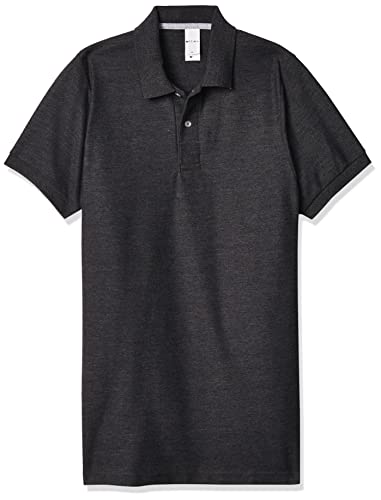 Ropa Interior, Shoes Playera Caballero Polo Color Jaspe Negro, Negro Jaspe, EG