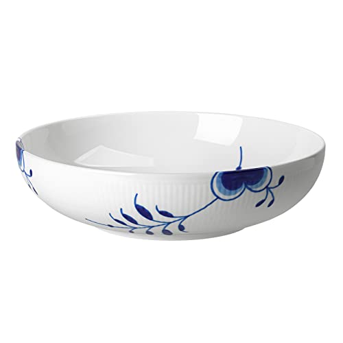 Royal Copenhagen Cuenco grande estriado azul 2,4 L.