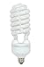 Satco S7339 55 Watt (250 Watt) 3700 Lumens Hi-Pro Spiral CFL Daylight White 5000K Medium Base 120 Volt Light Bulb