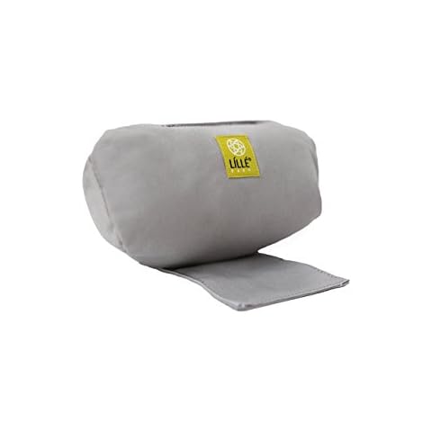 LÍLLÉbaby Ergonomic Washable Infant Pillow for Baby Carrier, Grey Cover