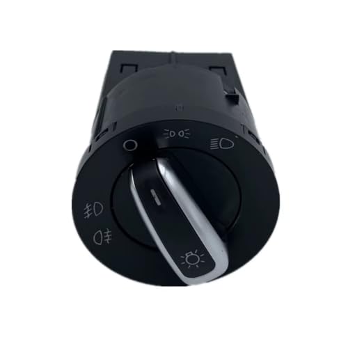 Interruptor de luces para Audi A4 B6 2002 mando de faros antiniebla cromado 2