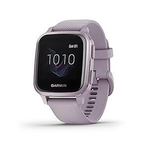 Garmin – Venu Sq GPS Smartwatch 33mm Fiber-Reinforced Polymer – Orchid