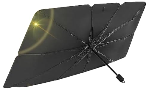 Image of Shuq Chouky Car Windshield Sun Shade Umbrella And Heat Sun Visor Protector Foldable Reflector Umbrella(Large)