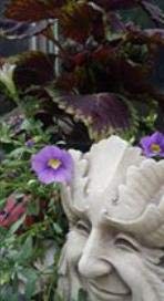 Carruth Studio, Fern Plaque Figurine, Original Sculpture Handcrafted In Stone, Artisan Made #TOP2