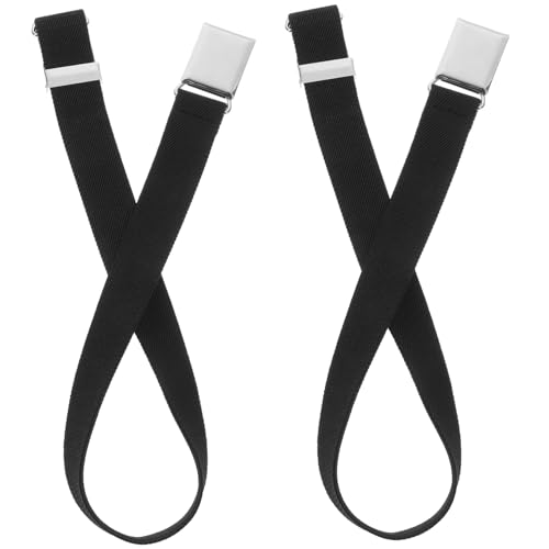 BESTYASH 2pcs Boys Girls Elastic Belt Adjustable Waistband Pants for Boys and Girls Comfortable Stretchy Design