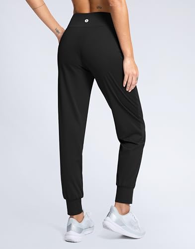 Image of SANTINY Women's Joggers Pants with Pockets Lightweight High Waisted Athletic Gym Workout Pants for Women Yoga Travel