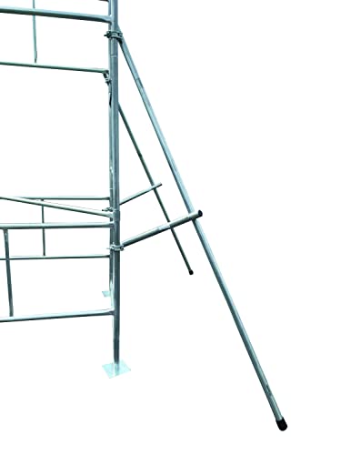 Pair of Stabilisers (Outriggers) for Toptower Classic Galvanised Steel DIY Tower