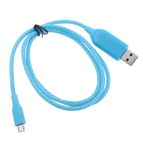Big Shoppe Smart Micro USB Charging Cable Cord for Android System Smartphone Blue