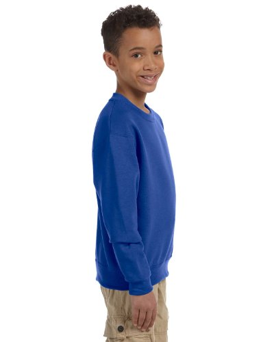 Jerzees boys Fleece Sweatshirts, Hoodies & Sweatpants Shirt, Sweatshirt - Royal Blue, Large US4