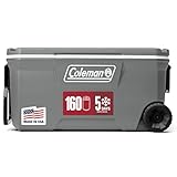 10 Must Have Items for Your First Camping Trip 112 Coleman Classic Series Insulated Portable Rolling Cooler with Wheels, Leak-Resistant Outdoor Hard Cooler Keeps Ice up to 5 Days, 100-Quart