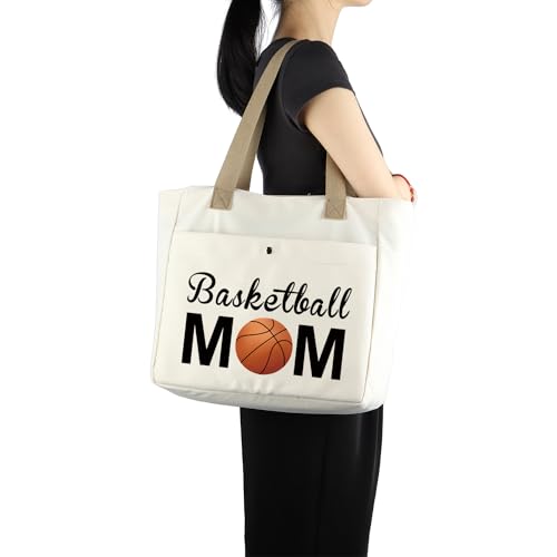 Bolso Tote Basketball Mom para mujer miniatura 2
