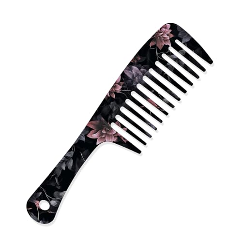 Peine de Dientes Anchos con Mango Ergonómico para Cabello miniatura 1