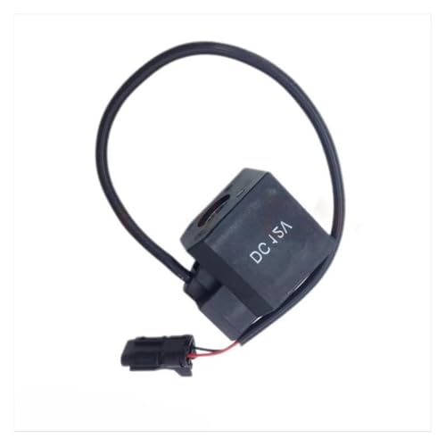 Bobine d'électrovanne 12V pour pelles hydrauliques R210-5 60-5-7 - 5