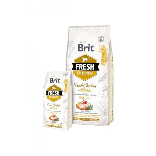 BRIT Fresh Adult Hundefutter mit Hühnchen