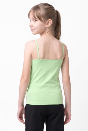 Image of Kurve Girl's Sleeveless Tank Top - Stretch Undershirts Cami Camisole, UV Protective Fabric, Rated UPF 50+ (Made in USA)