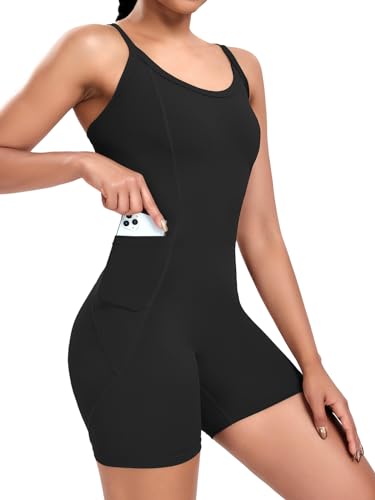 VUTRU Women's One Piece Workout Jumpsuit Romper