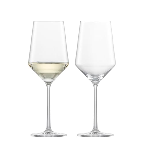 Schott Zwiesel 0026.113409 Tritan Crystal Stemware, Pure Collection, Sauvignon Blanc Wine Glass, 394 ml, Clear, Set of 2