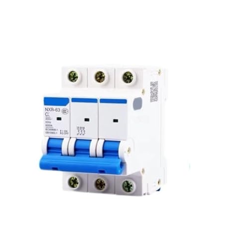 Disjoncteur NXB-63-3P type C évite les surcharges interrupteur pneumatique