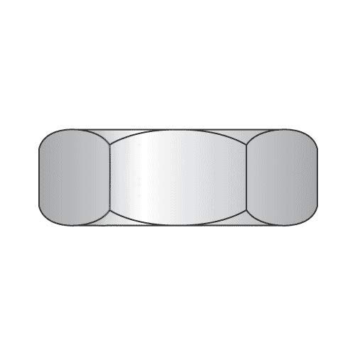 1 1/2"-12 Hex Jam Nuts/Steel/Zinc Plated (Quantity: 5)