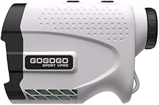Gogogo Sport Vpro Laser Rangefinder for Golf & Hunting Range Finder Distance Measuring with High-Precision Flag Pole Locking Vibration Function︱Slope Mode Continuous Scan (GS24)