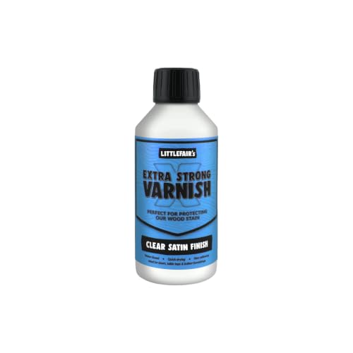 Littlefair's Extra starker Holzlack für den Innenbereich, wasserbasierter Türlack und Kreidelack (250 ml, Satin) – Ansicht 1