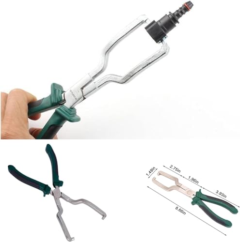 AASONS 9 Inches Fuel Line Plier Filter Callipers Petrol Hose Pipe Clamp Clip Quick Disconnect Release Removal Tool for Car Auto Maintenance - Multicolour