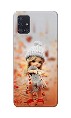 Image of PRINTFIDAA Doll Cute Girl Amazing Beauty Little Kid Child Playing Hard Back Cover for Samsung Galaxy M31S Back Cover -(P6) KAT1001