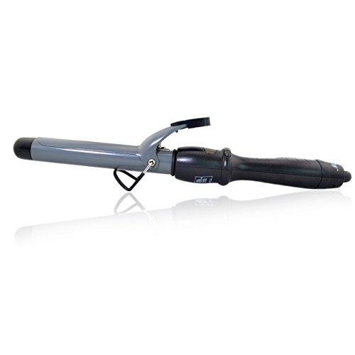 Berta Pro Digital 25mm Diameters Hair Curler Tourmaline Ceramic Curling Iron Gray Color