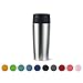 Produktbild Emsa N20201 Travel Mug Classic Isolierbecher 0,36 Liter | neuer Komfort-Schraubverschluss | Edelstahl | 4h heiß und 8h kalt | 100% dicht | spülmaschinenfest | 360°-Trinköffnung | Edelstahl