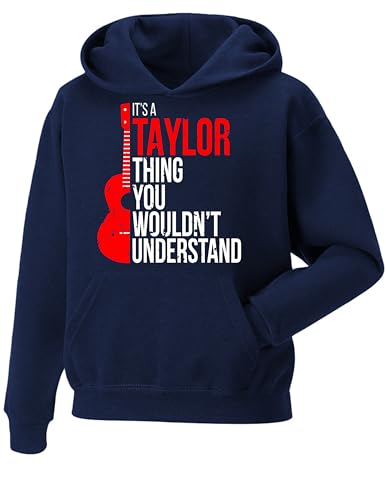 Its a Taylor Thing You Wouldnt Understand Hoodies - Retro Groovy Hoodie Long Sleeve Sweatshirt Casual Pullover Top for Uk Mens/Women/Kids Hip Hop Casual Streetwear for Fans Birthday Christmas