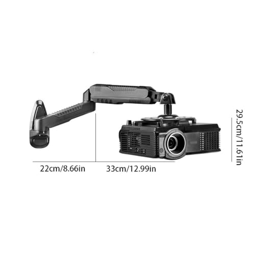 Support de projecteur pour bureau à domicile fixe et réglable - 2